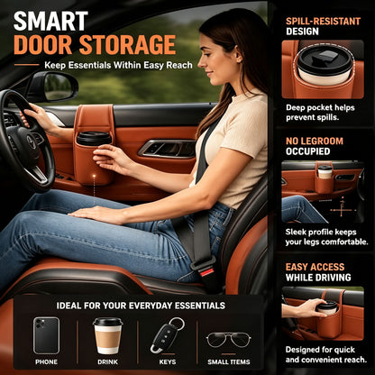 2PCS Multi-functional Car Storage Pocket Cup Holder