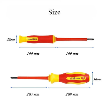 10pcs Insulated Screwdriver Set Electrical Electrician Hand Tool