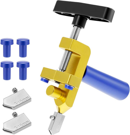 2 in 1 Aluminum Alloy Manual Tile Glass Cutter Tool Kit