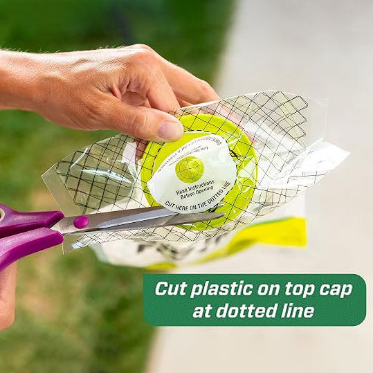 4PCS Outdoor Disposable Fly Trap – Hanging Fly Catcher with Attractant Bait