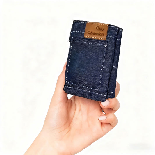 👛 "Pocket Pants" Mini Jeans Wallet