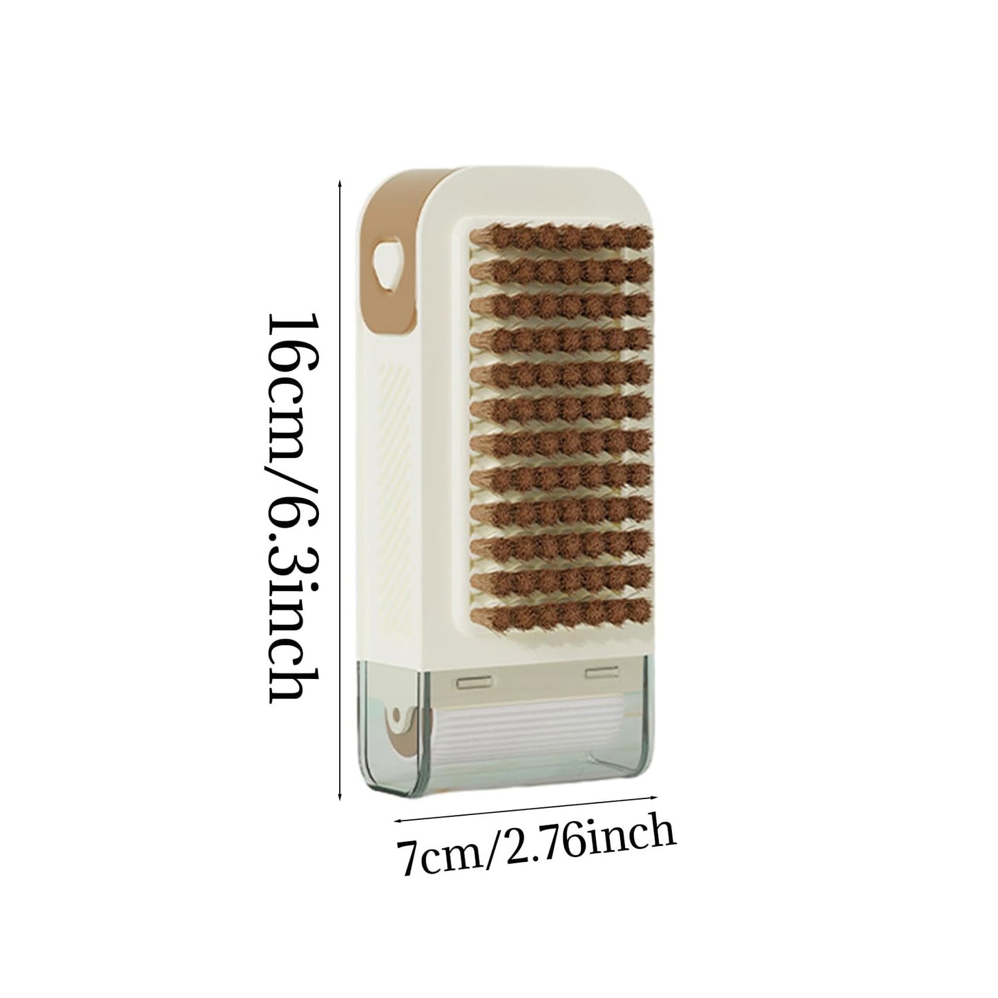 Multi-Functional 3-in-1 Foaming Soap Box with Roller & Scrub for Portable Cleaning & Storage