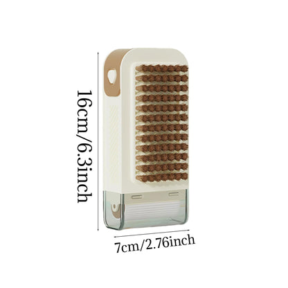 Multi-Functional 3-in-1 Foaming Soap Box with Roller & Scrub for Portable Cleaning & Storage