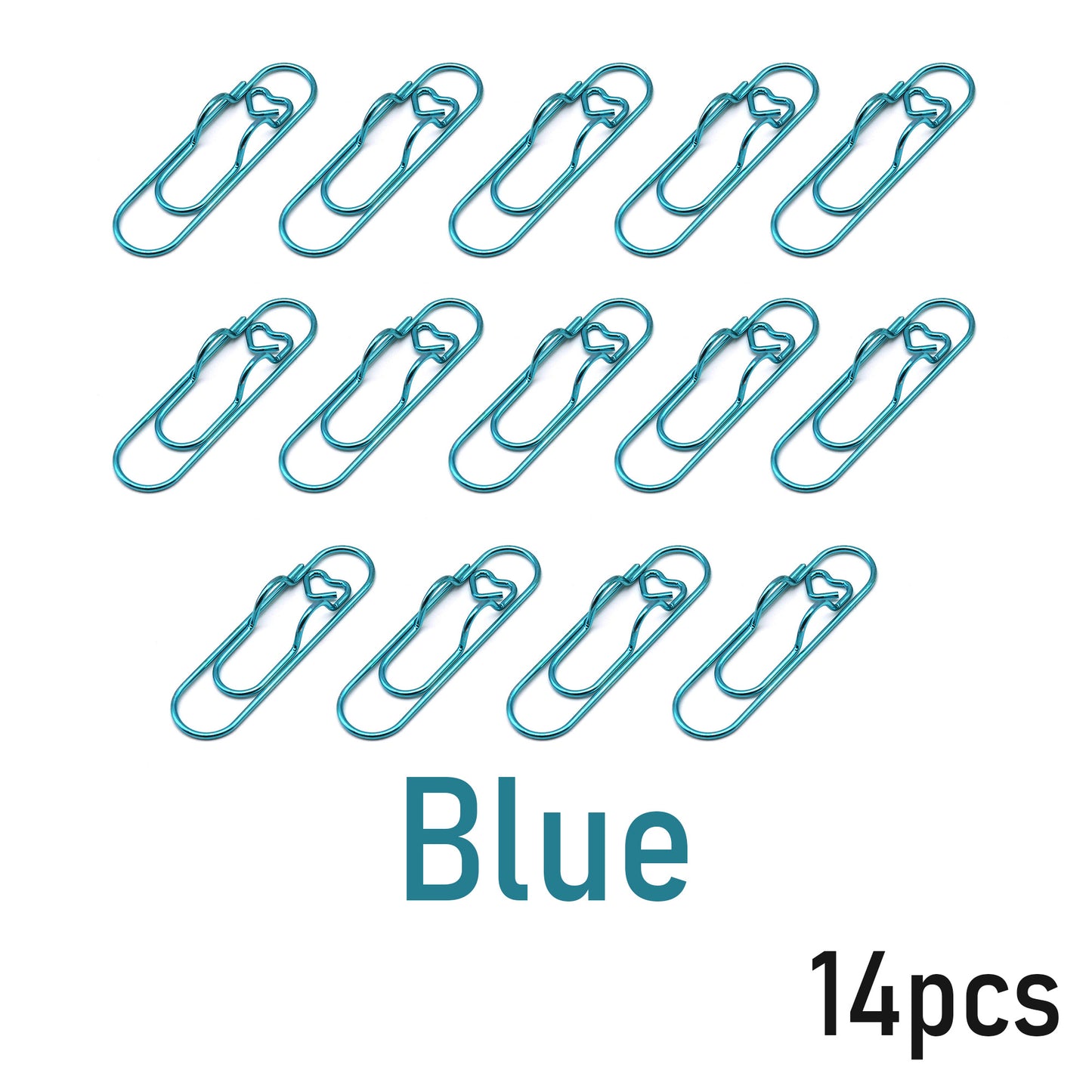 📎 Multifunctional Metal Pen Clips for Notebook