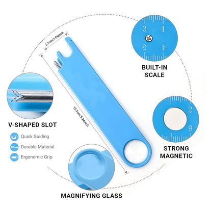 4-in-1 Sewing Threader Tool with Seam Ripper