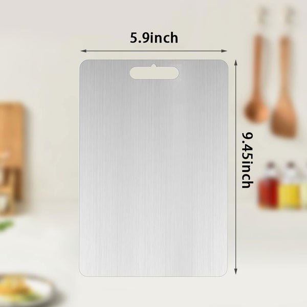 New Titanium Cutting Board - 100% Pure Titanium Cutting Boards for Kitchen