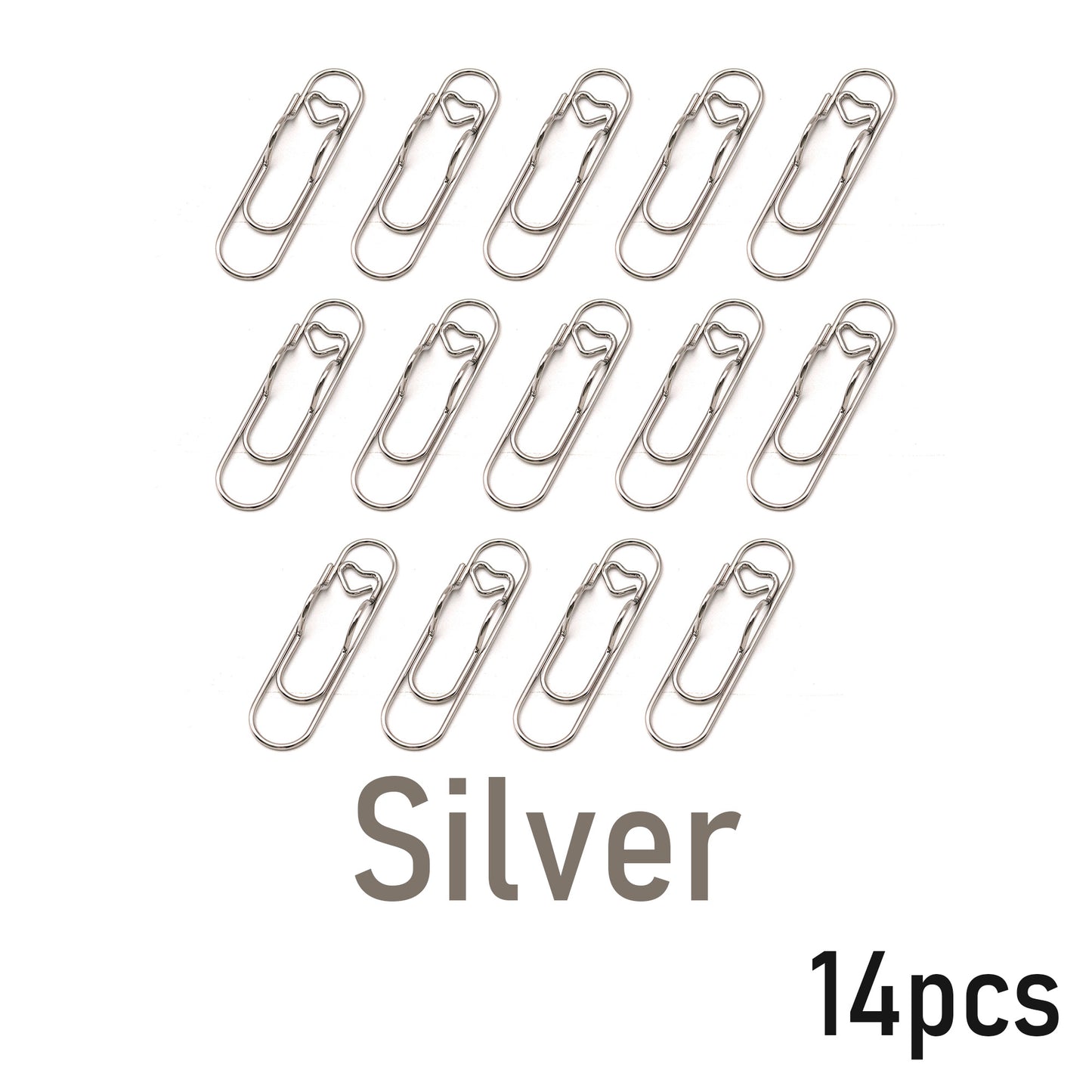 📎 Multifunctional Metal Pen Clips for Notebook