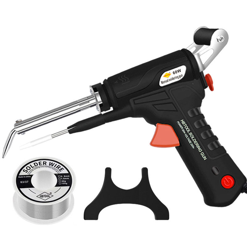 Automatic Corded Solder Iron Internal Heat Electric Welding Tools with Solder Wire Roll