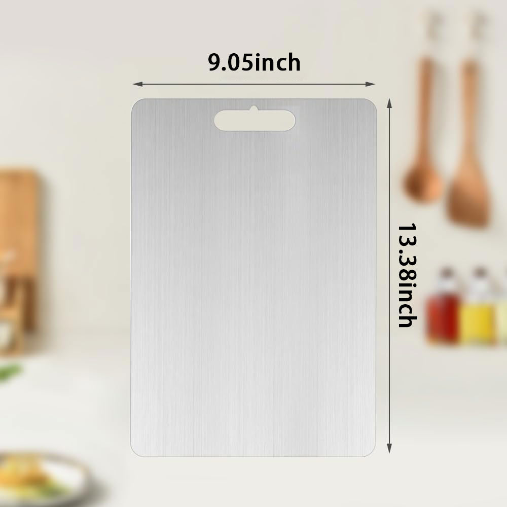 New Titanium Cutting Board - 100% Pure Titanium Cutting Boards for Kitchen