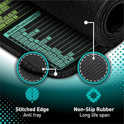 PC Office Spreadsheet Keyboard Mat