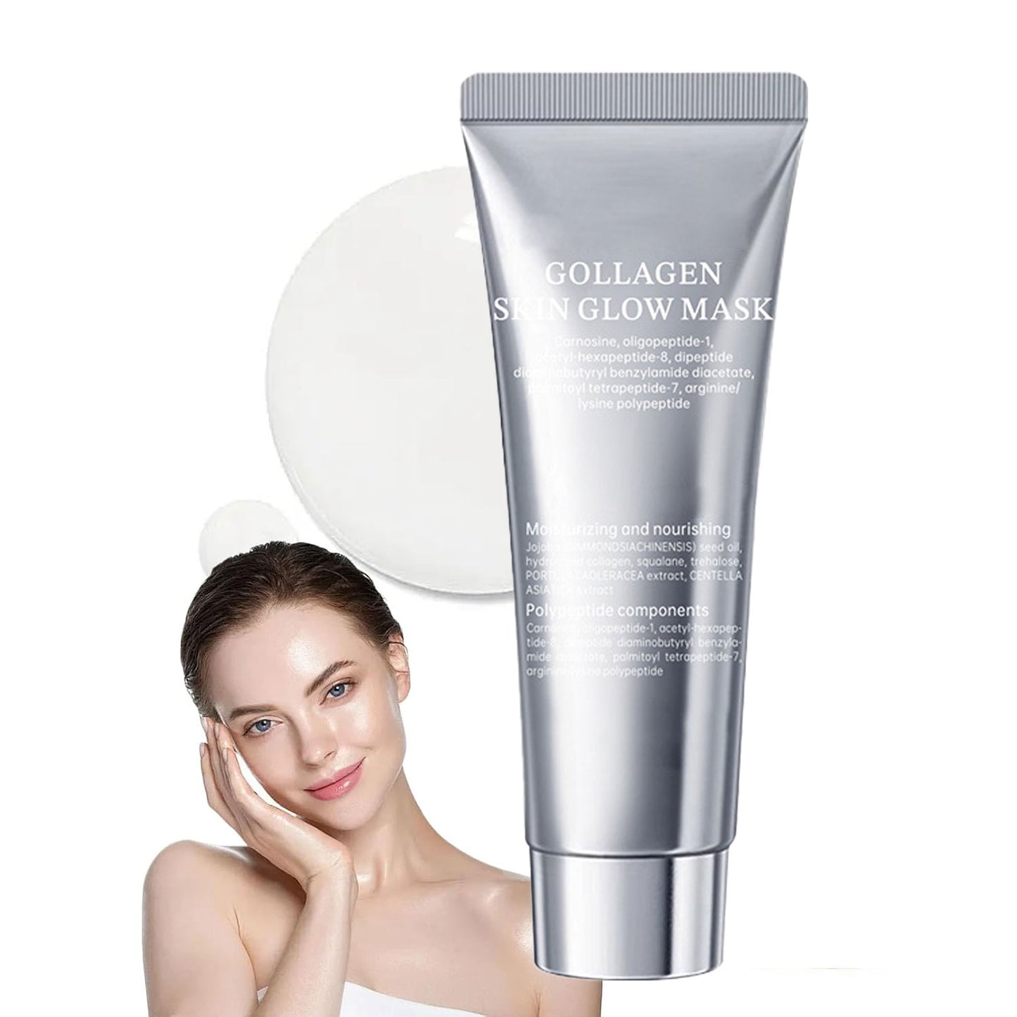 Collagen Night Wrapping Peel Off Facial Mask for Korean Glass Skin