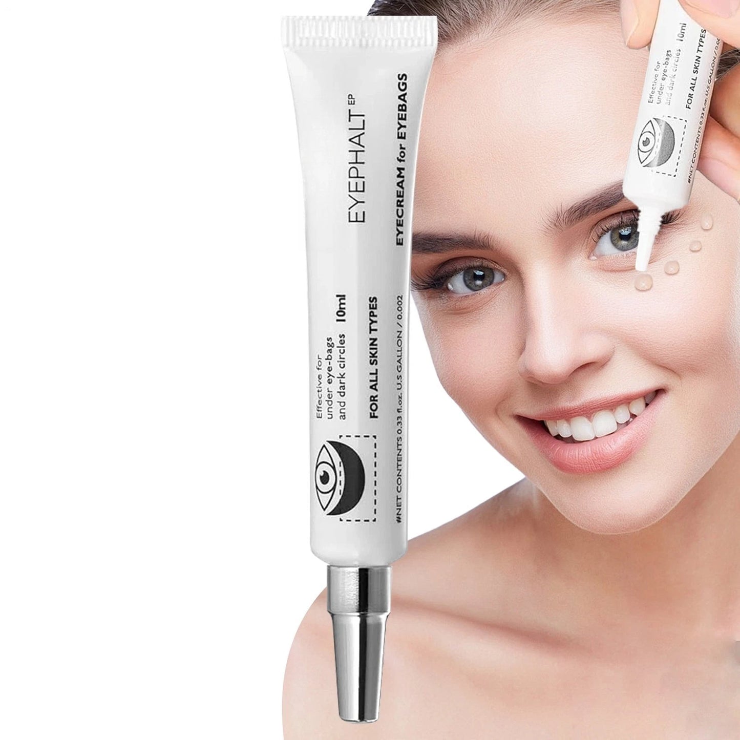 Eye Cream, New Gel Fades Lines and Dark Circles Hydrates and Firms The Skin Around The