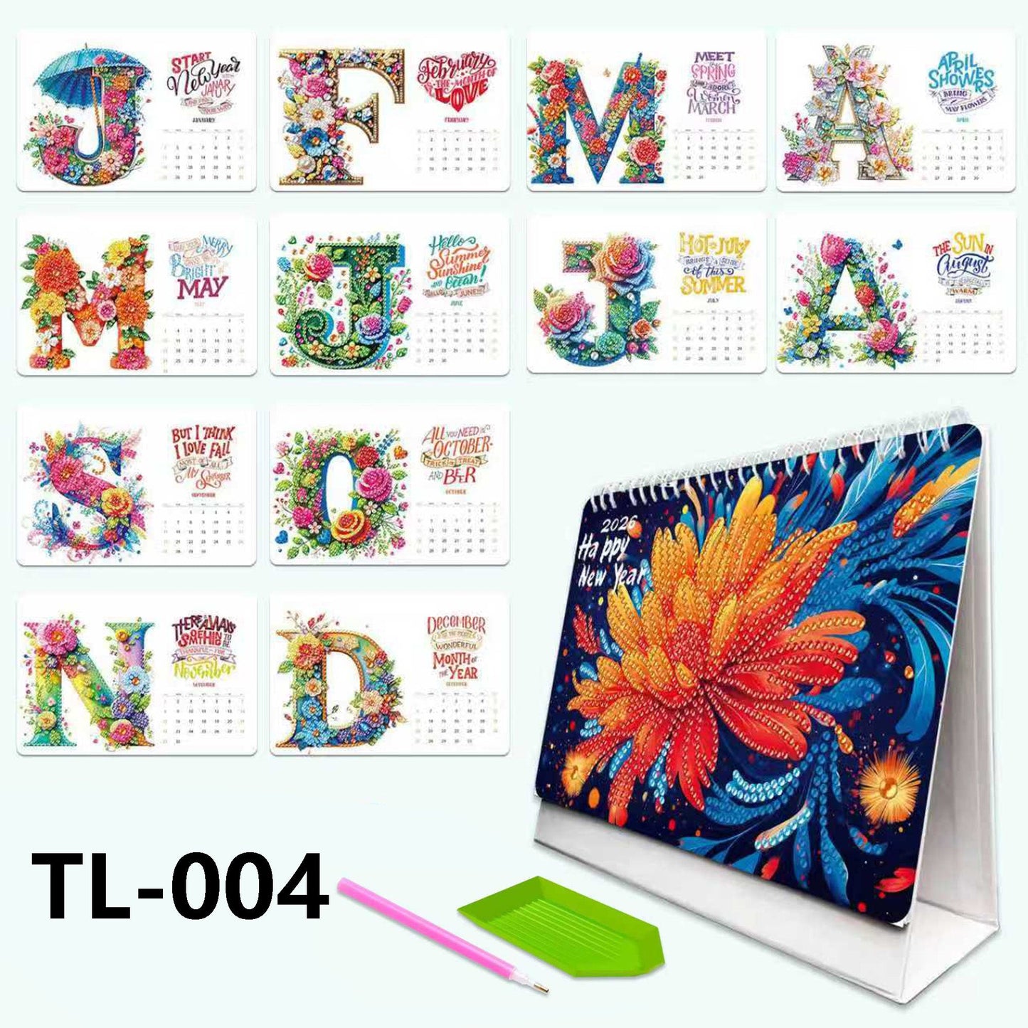 DIY Diamond Art Calendar