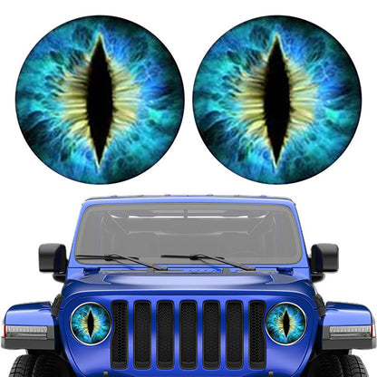 Beast Eyes Headlight Decals