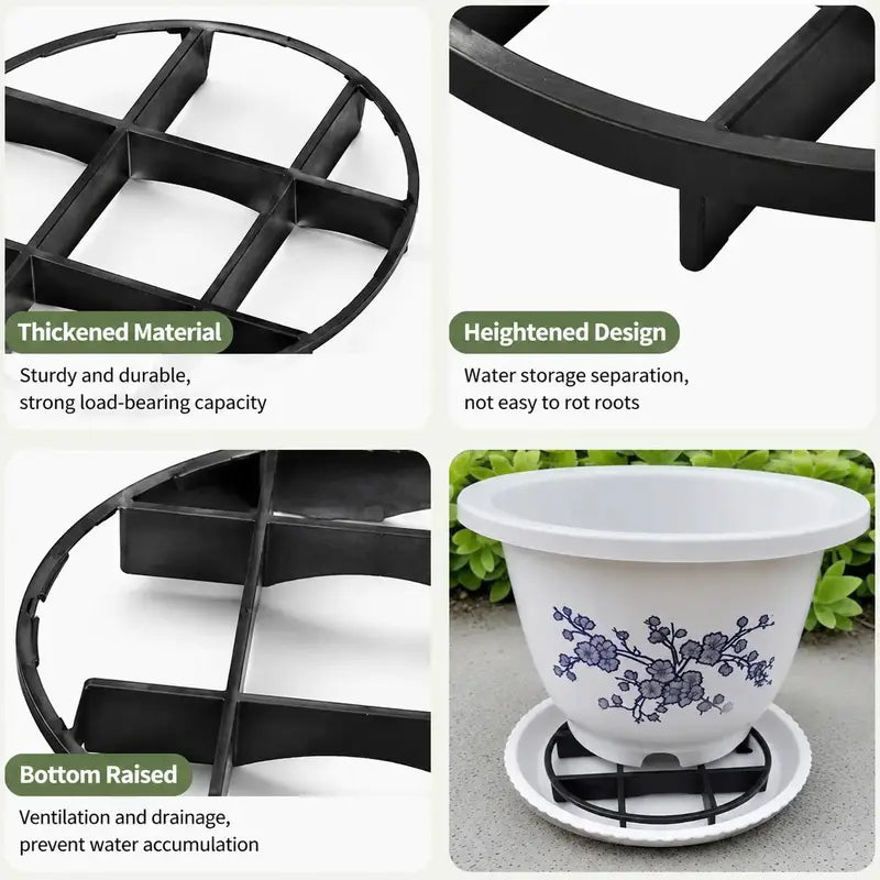6PCS Plant Tray Stand