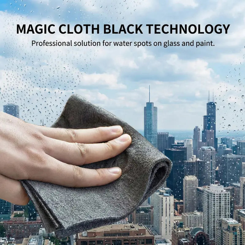 6PCS Thickened Grey Microfiber Cleaning Cloths