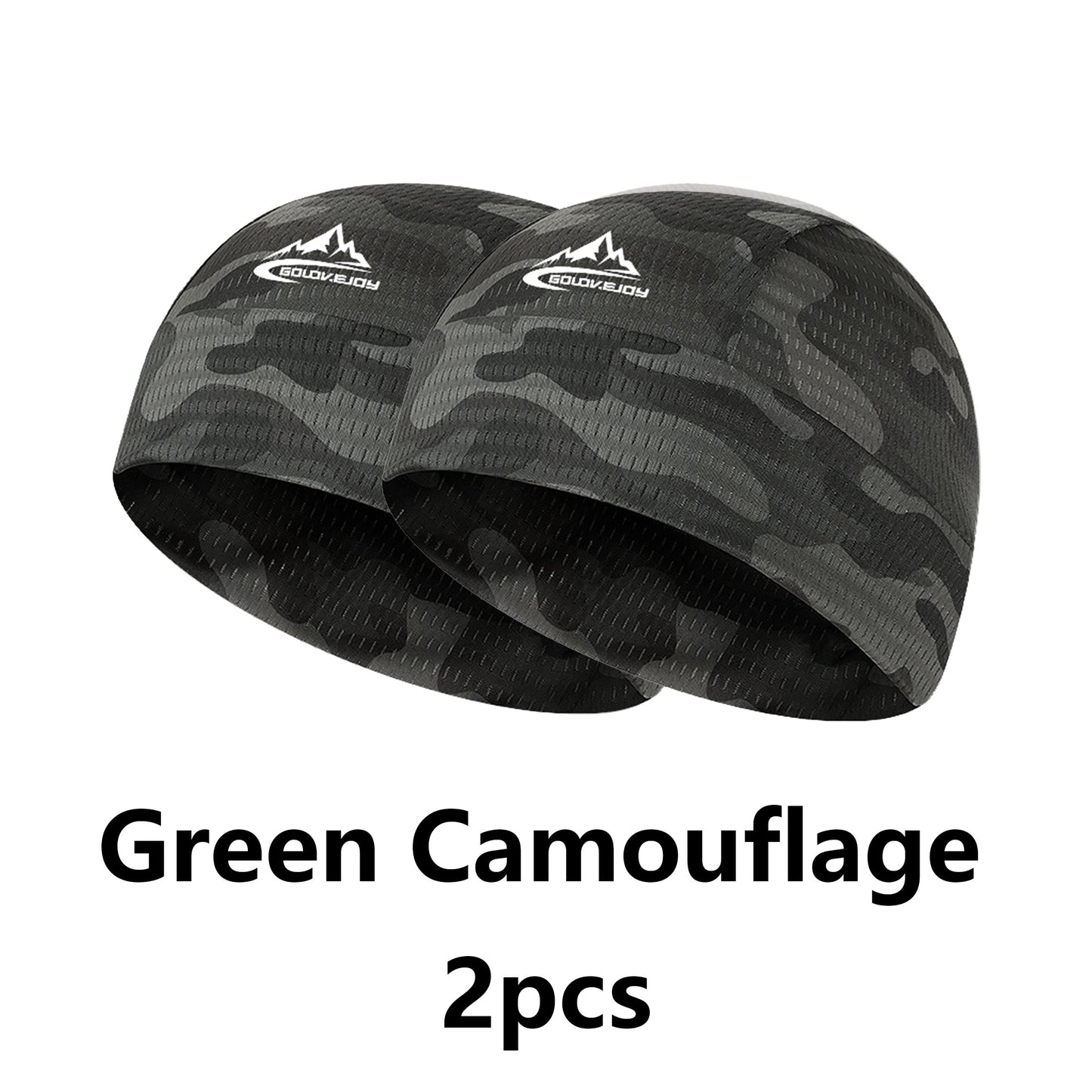 2Pcs Cooling Skull Caps Helmet Liner Beanie Head Wrap Sweat Running Hats