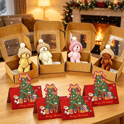 4-Piece Handmade Teddy Bear Set