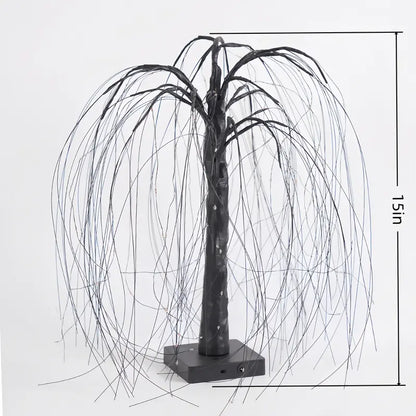 LED Halloween willow tree light