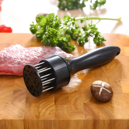 Lightweight Compact Meat Tenderizer Utensils, Ultra-Sharp Stainless Steel Needle Array Blades