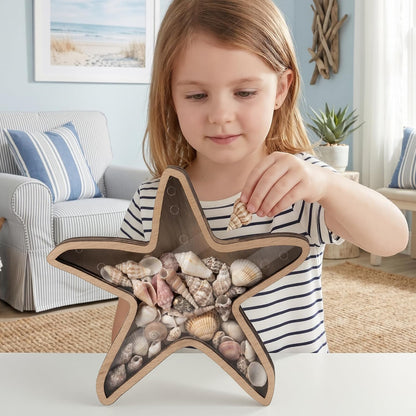 Wooden Starfish Storage Box