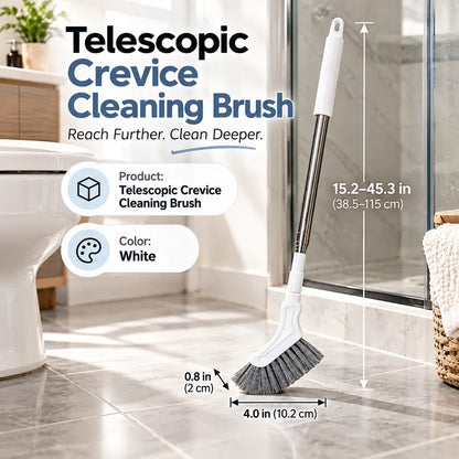 Telescopic Long Handle Crevice Cleaning Brush