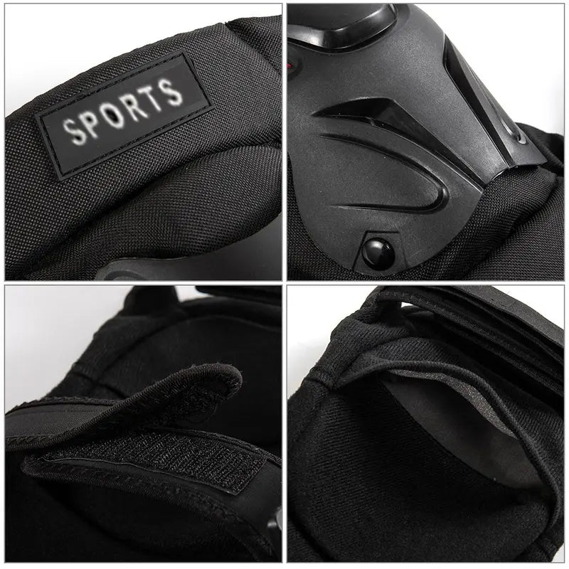1 Pair Sports Knee Pads - Duty Protective Gear for Cycling, Skateboarding & Outdoor Activities