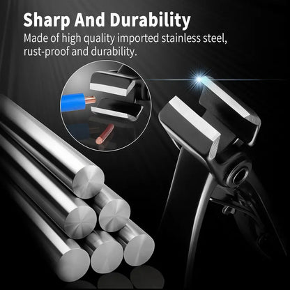1Set Extra Wide Opening Heavy-Duty Toenail Clipper Kit with Handle