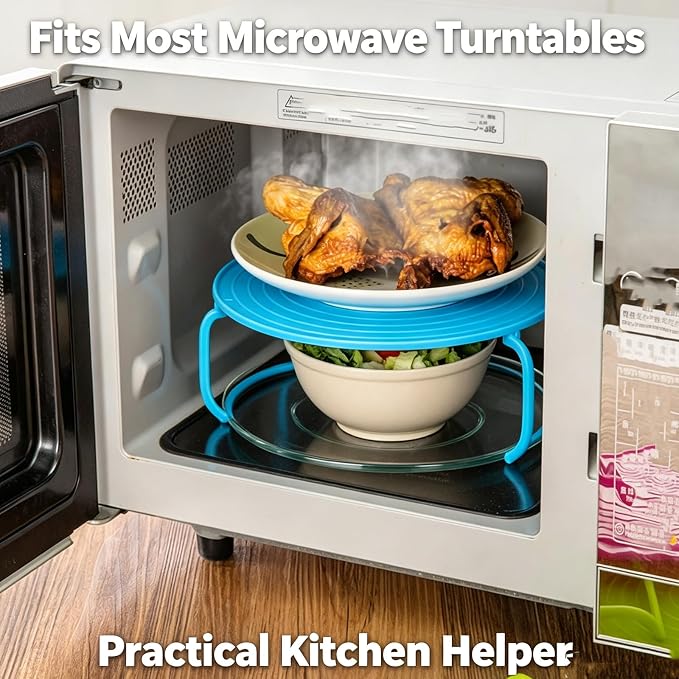 Microwave Rack Stackable Heating Tray