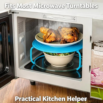 Microwave Rack Stackable Heating Tray
