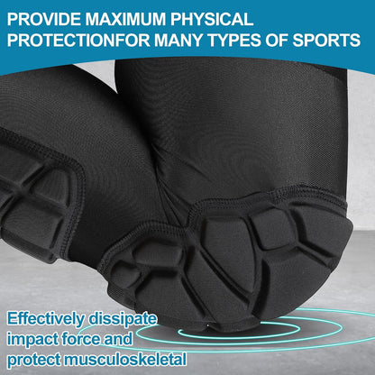 1 Pair Knee Pad with Shin Guard Pads