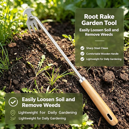 Stainless Steel Manual Rooting and Weeding Tools