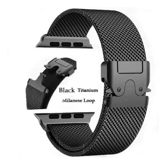 2026 Titanium Milanese Suitable forApple Watch Band