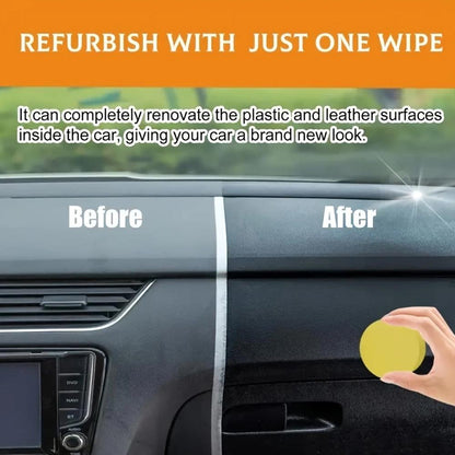 100g Tire Shine Cream, Long-Lasting Anti-Fading Weatherproof Non