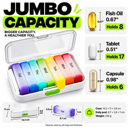7-Day Lightproof Medicine Box