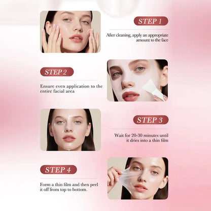 Collagen & Niacinamide Peel Off Face Mask for Daily or Night Care