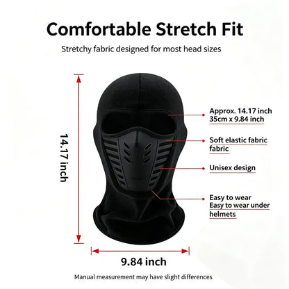 Unisex Fleece Full Face Balaclava Ski Mask