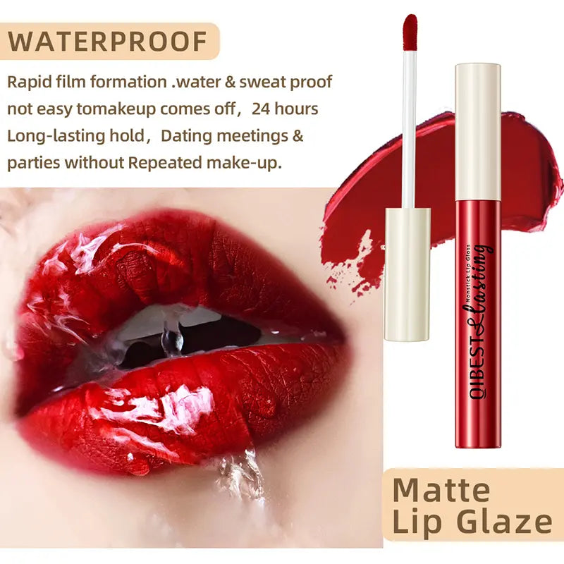 3PCS Matte Velvet Lip Gloss