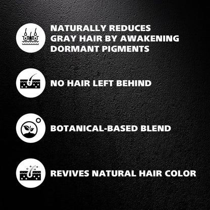 Gray Hair Reverse Bar Soap,Natural Gray Coverage for All Hair Types
