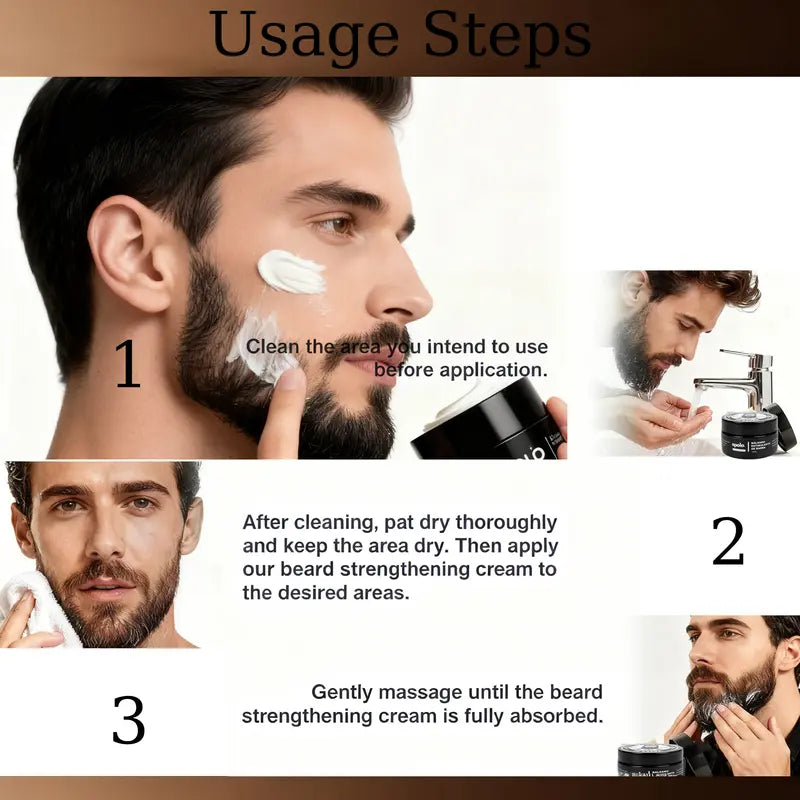 Ultra Potente Minoxidil Beard Growth Cream