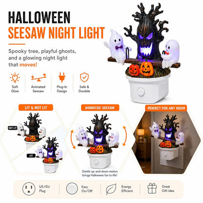 LED Ghost Swing Night Light