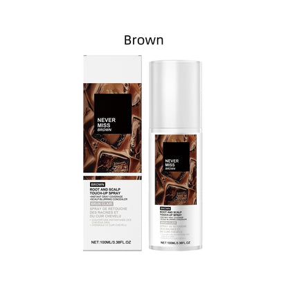 Scalp Touch-Up Spray - Dark Blonde | Temporary Gray Coverage for Roots & Thinning Hair | Waterproof, Sweat-Resistant