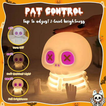 Silicone Skull Ambient Night Light
