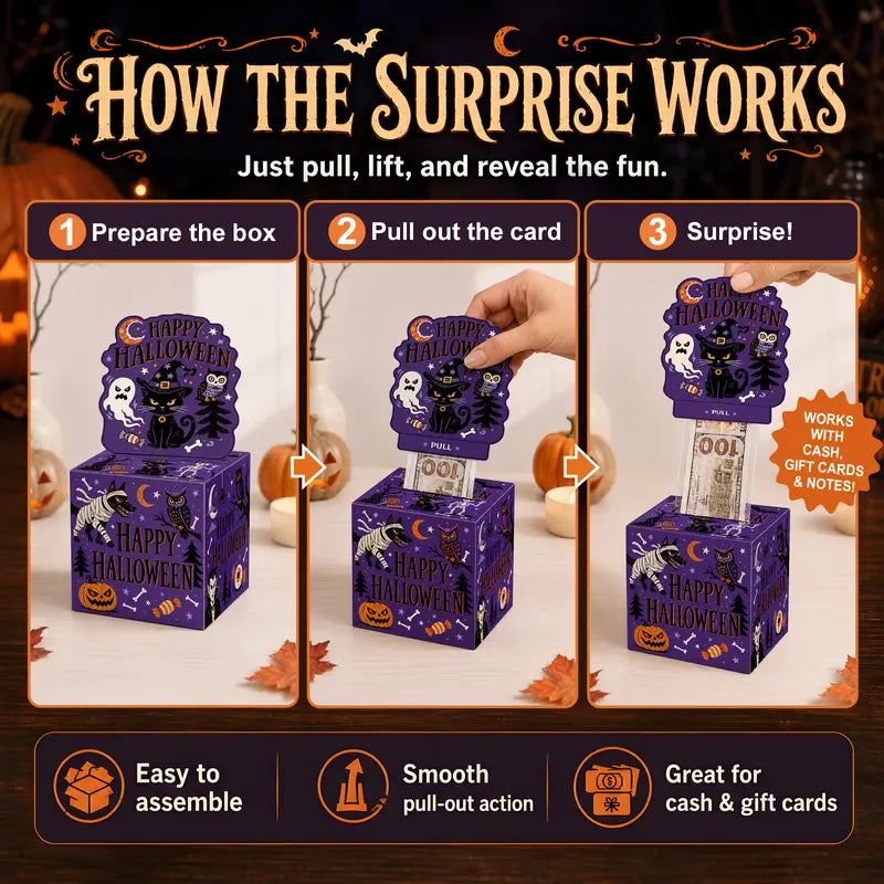 Halloween Pull-Out Surprise Box