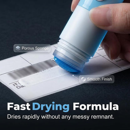 2PCS 2-in-1 Thermal Paper Eraser Pen & Craft Knife