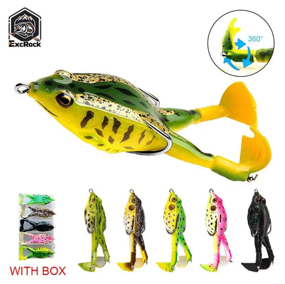 5 Counts/Box Simulated Frog Lure Set