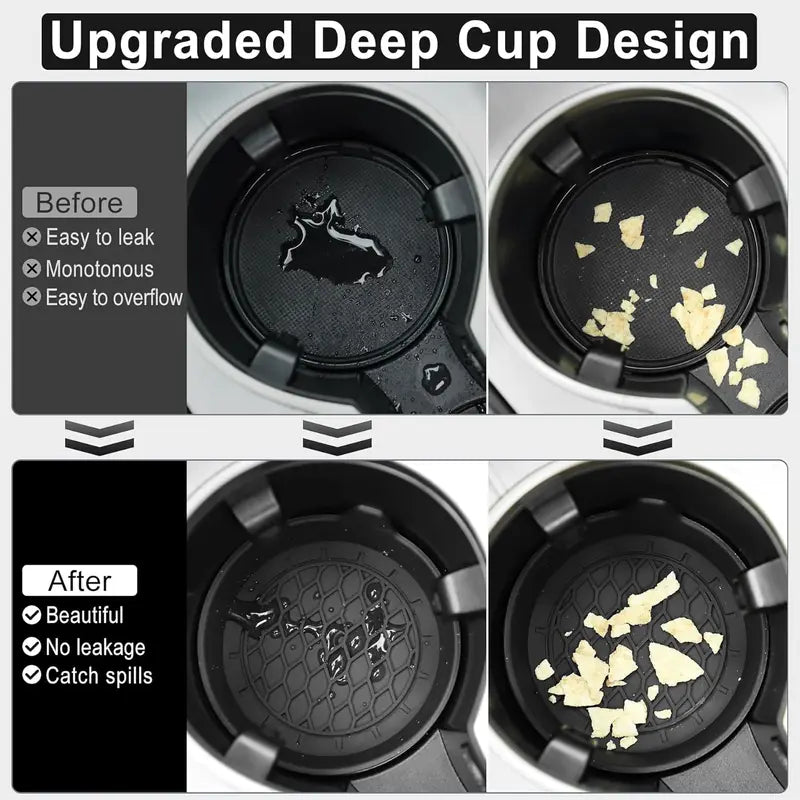 4PCS Silicone pad for car cup holder