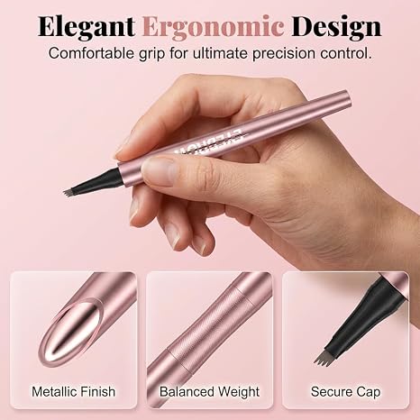 2Pcs/set Waterproof Microblading Eyebrow Pencil