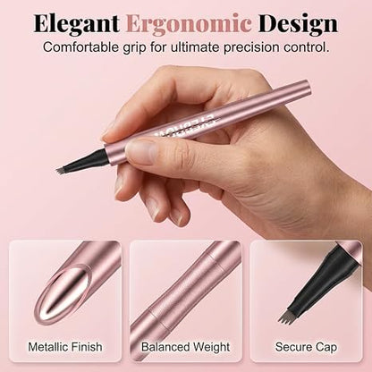 2Pcs/set Waterproof Microblading Eyebrow Pencil