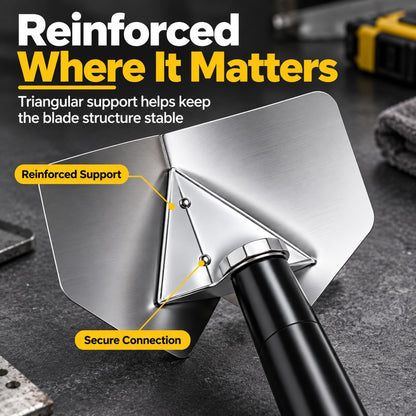 Stainless Steel Corner Trowel for Drywall Inside and Outside Corners